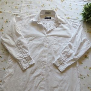 Patrick James white long sleeves shirt